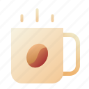 mug, bean, cup, coffee