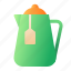 lemon, teapot, glass, kettle 