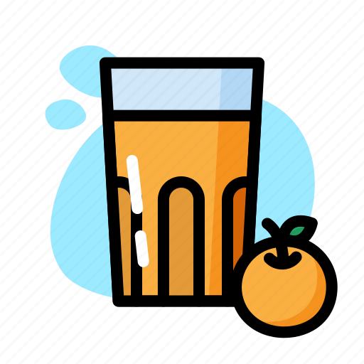 Drink, glass, milk, orange, sweet icon - Download on Iconfinder