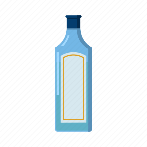 Bottle, drinks, gin, sapphire, tonic icon - Download on Iconfinder