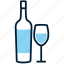 alcohol, beverage, bottle, drink, glass, wine, red wine 