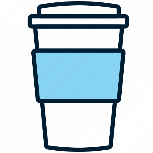 Beverage, blue, coffee, cup, drink, espresso, hot icon - Download on Iconfinder