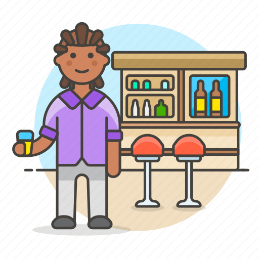 Club, bar, counter, tavern, beer, glass, bottles icon - Download on Iconfinder