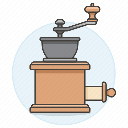 Grinder, bean, mill, coffee, drinks icon - Download on Iconfinder