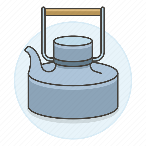 Appliance, drinks, kettle, kitchen, metal, pot, stovetop icon - Download on Iconfinder