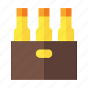 beer, beer box, bottle, bar