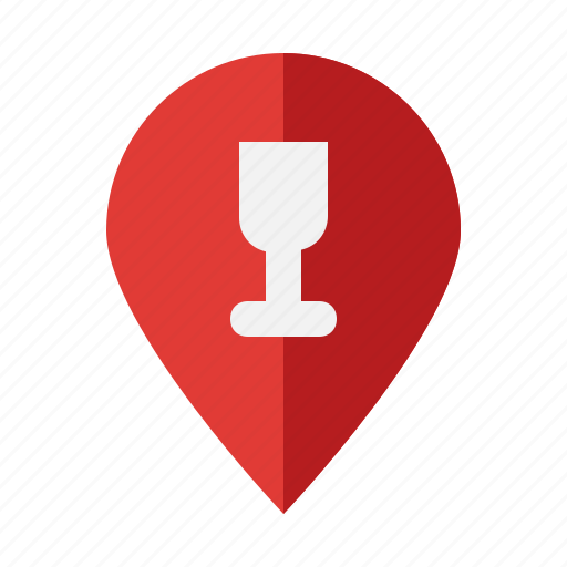 Location, cafe, drinks, pin icon - Download on Iconfinder