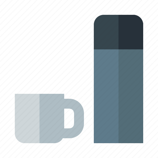 Thermos, hot water, water, drink icon - Download on Iconfinder