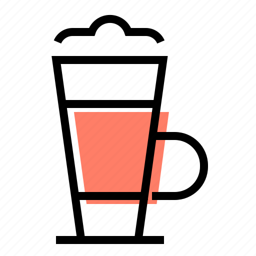 Coffee, cup, drink, latte icon - Download on Iconfinder