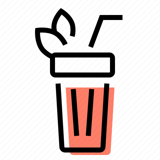 Mojito, drink, beverage, straw icon - Download on Iconfinder