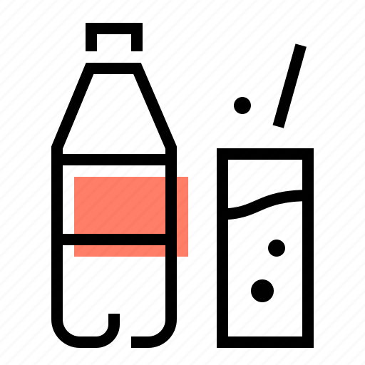 Water, drink, bottle, glass icon - Download on Iconfinder