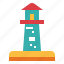guide, light, lighthouse, tower 