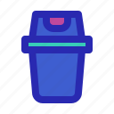 litter, trash can, garbage, trash 