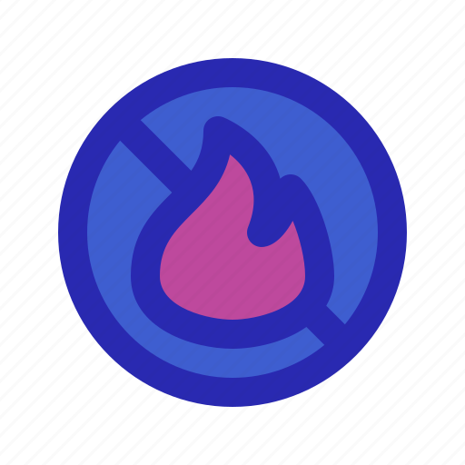 No, open, flames, fire icon - Download on Iconfinder