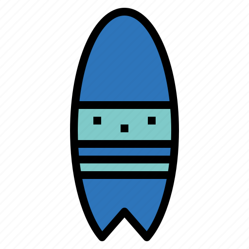 Beach, board, sports, surf icon - Download on Iconfinder
