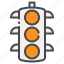 red light, car, traffic-light, transport, traffic, sign, signal-light, road 
