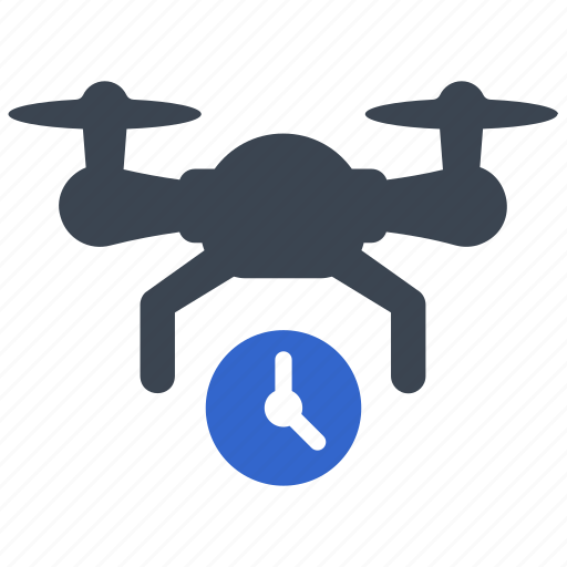 Time, duration, timer, stopwatch, copter, drone, air drone icon - Download on Iconfinder