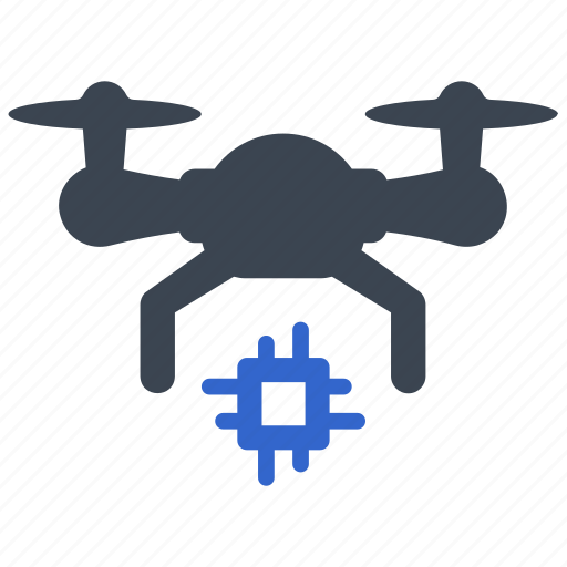 Chip, microchip, programming, processor, copter, drone, air drone icon - Download on Iconfinder