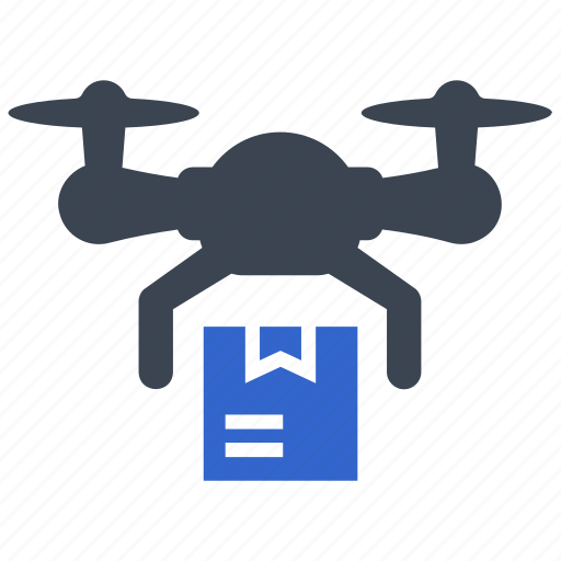 Box, product, delivery, package, parcel, copter, drone icon - Download on Iconfinder