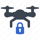closed, lock, secure, security, protect, copter, drone, air drone, quadcopter