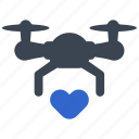 favorite, heart, love, like, copter, drone, air drone, quadcopter
