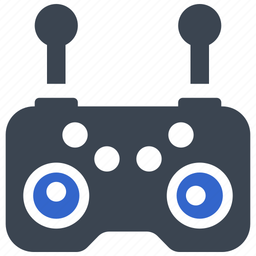 Control, joystick, controller, remote control, copter, drone, air drone icon - Download on Iconfinder
