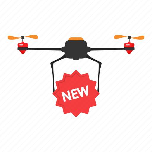 Copter, delivery, drone, new, quadcopter icon - Download on Iconfinder