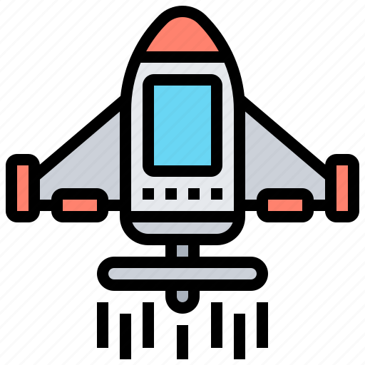 Aircraft, drone, fixed, flight, wing icon - Download on Iconfinder