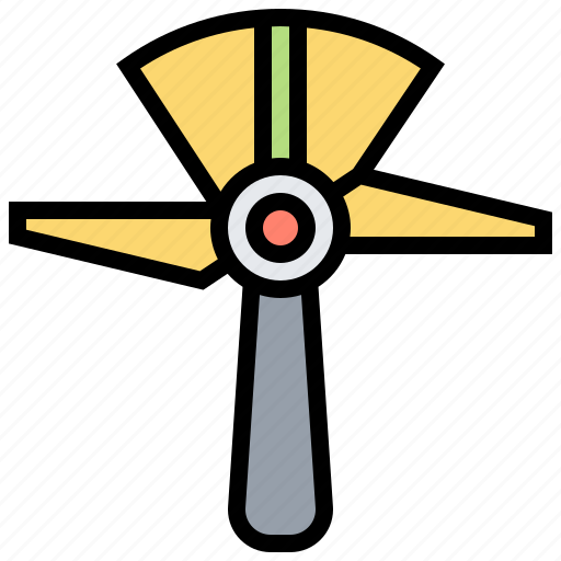 Aerodynamic, aeronautic, blades, propeller, rotating icon - Download on Iconfinder