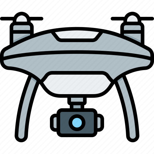 Camera, drone, technology, fly, digital, robot, transport icon - Download on Iconfinder