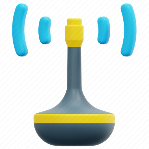 Antenna, drone, technology, radio, wifi, signal, wireless 3D illustration - Download on Iconfinder