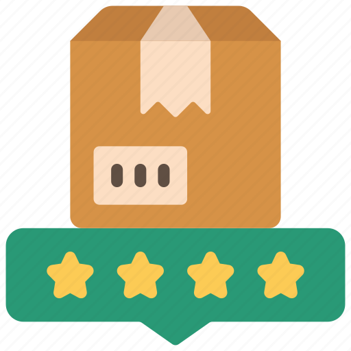 Good, product, reviews, ratings, feedback, testimonials, package icon - Download on Iconfinder