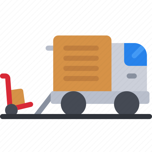 Load, up, lorry, delivery, logistics icon - Download on Iconfinder