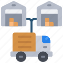 warehouse, distribution, distribute, logistics, lorry
