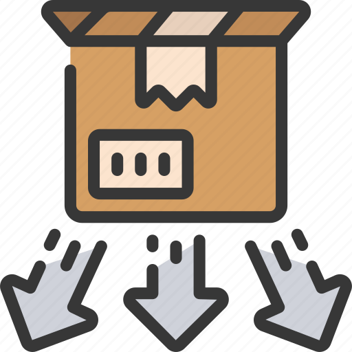 Distribute, product, distribution, directions, package icon - Download on Iconfinder
