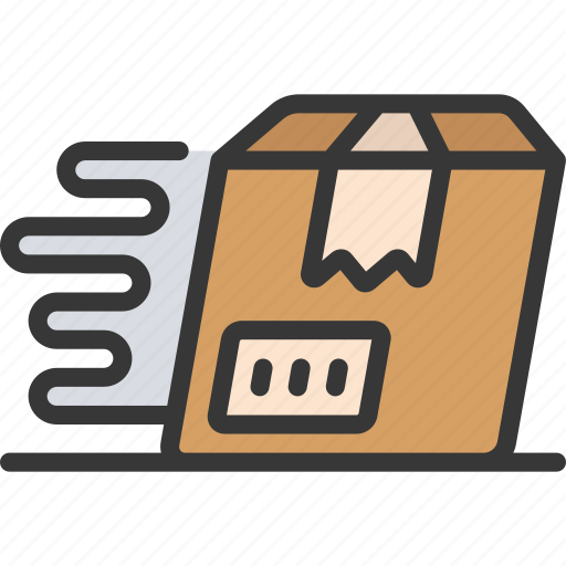 Fast, delivery, speed, logistics, package, parcel icon - Download on Iconfinder