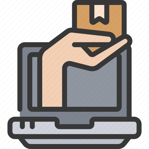 Give, product, hand, gesture, package icon - Download on Iconfinder