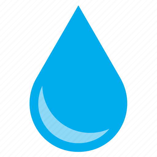 Drop, droplet, raindrop, shine, shiny, water icon - Download on Iconfinder