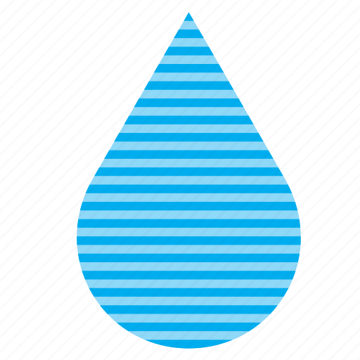Drop, droplet, raindrop, stripes, water icon - Download on Iconfinder