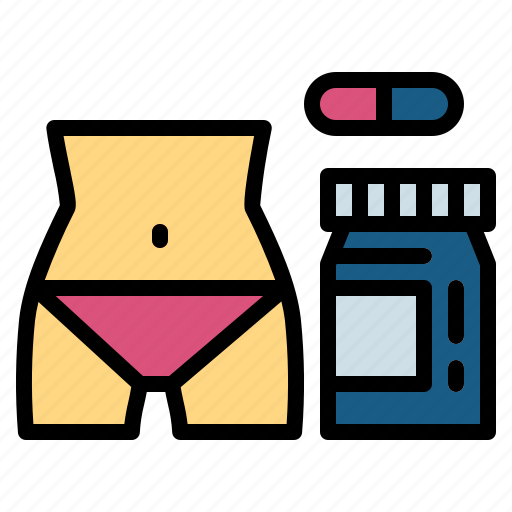 Girl, health, pill, slim, tablet icon - Download on Iconfinder