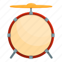 drum, bell, sound