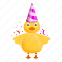 baby, birthday, duck, love, yellow