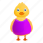 baby, clothes, computer, duck, purple, yellow 