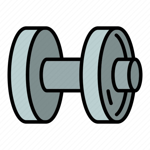 Dumbell, fitness, hand, man, sport, strength icon - Download on Iconfinder