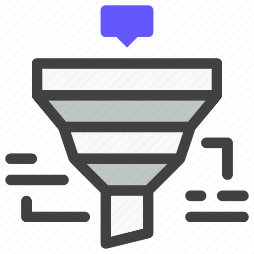 Analytic, analysis, statistic, business, filter, sort, funnel icon - Download on Iconfinder