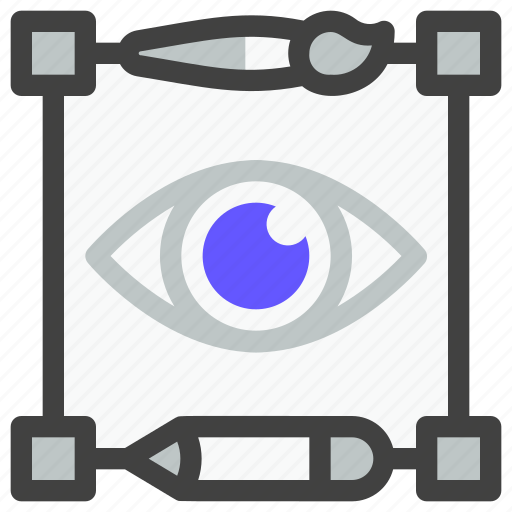 Art and design, art design, review, eye, view icon - Download on Iconfinder