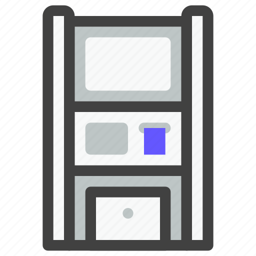 Banking, bank, finance, business, financial, atm, cash machine icon - Download on Iconfinder
