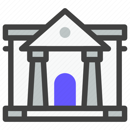 Banking, finance, business, financial, bank, building, deposit icon - Download on Iconfinder
