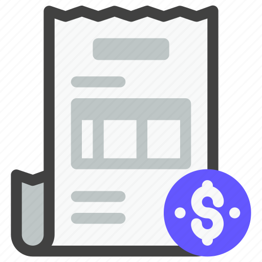 Finance, business, money, marketing, bill, receipt, invoice icon - Download on Iconfinder