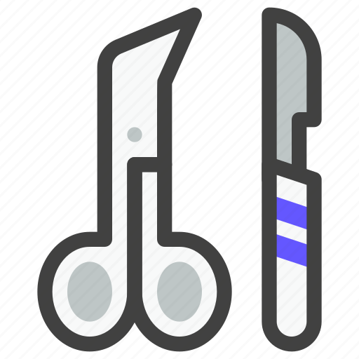 Hospital, medical, healthcare, health, clinic, surgery tools, scalpel icon - Download on Iconfinder